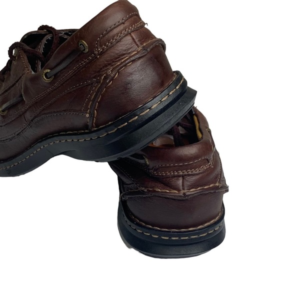 Men’s Dockers Stain Defender Lace Up Chocolate Brown Oxford Size 12 - Picture 5 of 10